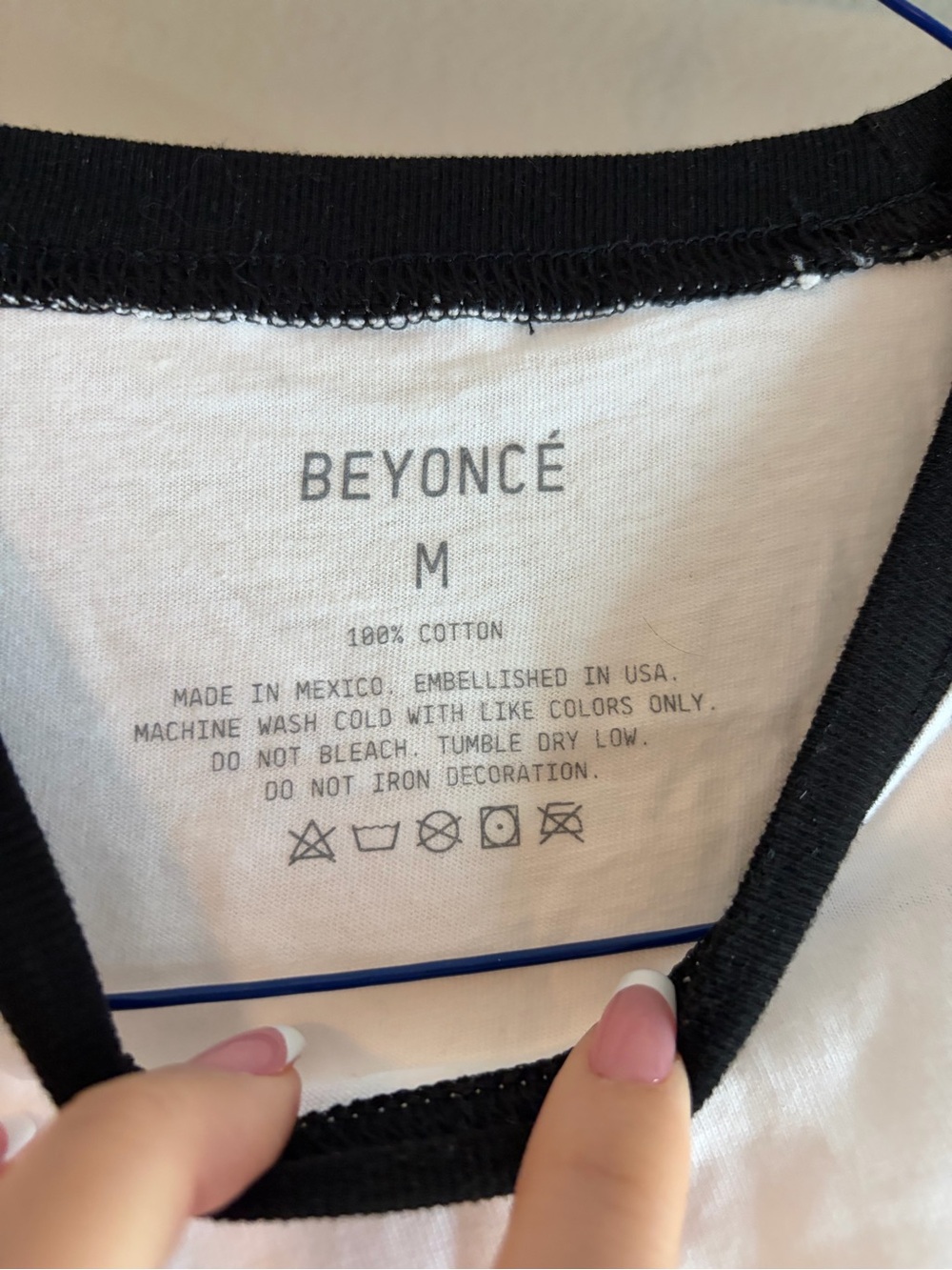 RARE Beyoncé Renaissance Ringer Tee Official Merch - Picture 3 of 4